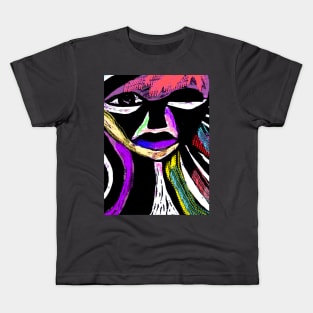 powerful girl Kids T-Shirt